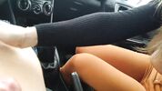 Девушка сосет, чтобы парень ее подвез до дома COUPLEBOMBOM