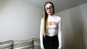 Русская училка в очках дает в киску Belovefree
