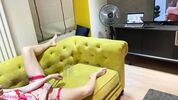 Русская жена в красивом белье дает себя отпороть Melissa_Young