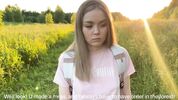 Русский секс в лесу с замужней давалкой AlexaMills