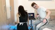 Секс с русской брюнеткой домработницей DirtElly