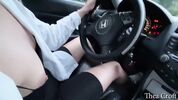 Случайный секс в машине с русской нищебродкой Thea Croft