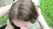 Русский минет и секс в лесу со стройной телкой hiyouth