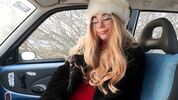 Проститутка сосет хуй и ебется с клиентом на авто ChihuahuaSU