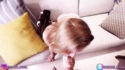 Размазывает сперму на лице после домашнего секса Miss Ellie Moore