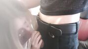 Пиздализ трахает киску блондинки в юбке PussyKageLove
