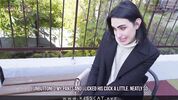 Опасный секс около жилого дома с русской телкой Kisscat Public