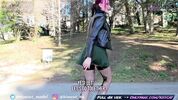 Случайный секс в парке с озорной русской девушкой Kiss Cat